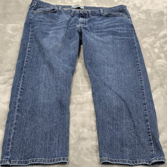 WRANGLER AUTHENTICS MEN'S ZM100BN REGULAR/CLASSIC FIT COTTON JEANS SIZE 44x28 #2 - Picture 1 of 10